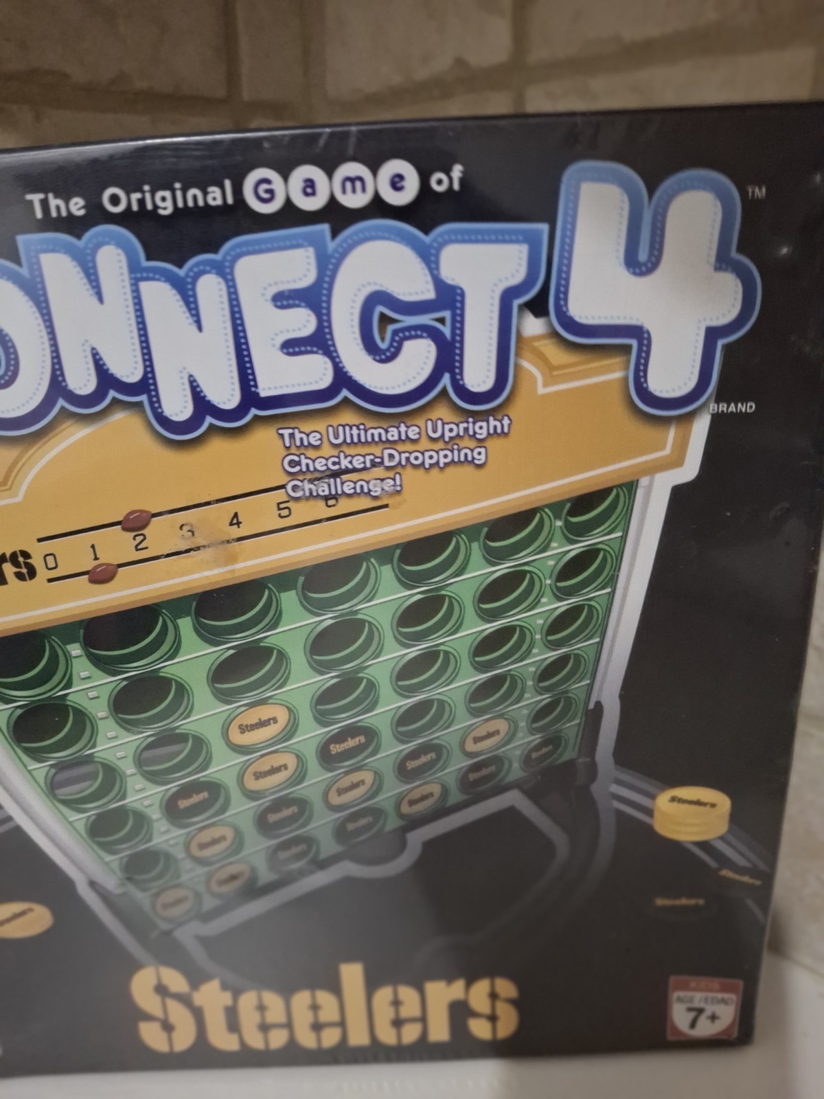 NFL Connect 4 Football Pittsburgh Steelers Family Game NEW RARE
