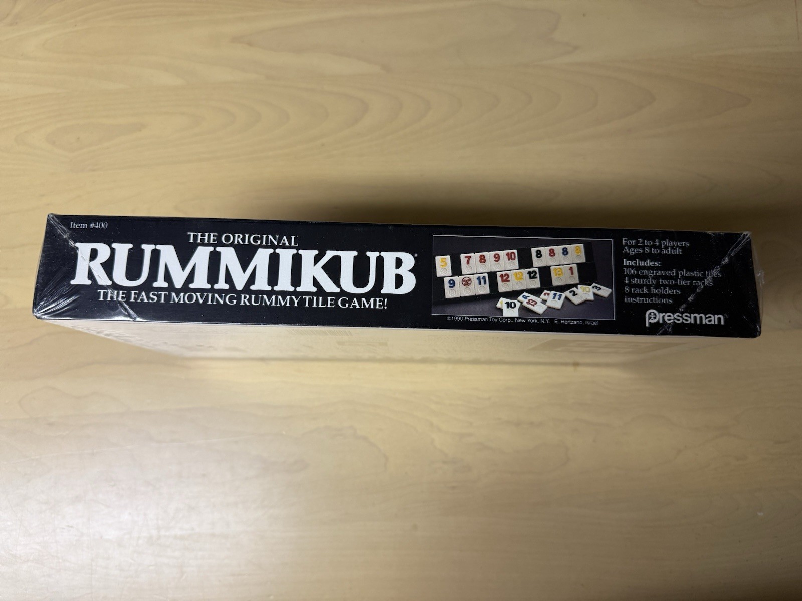 Vintage The Original Rummikub Game Rummy Tile Pressman 1990 Brand New Sealed