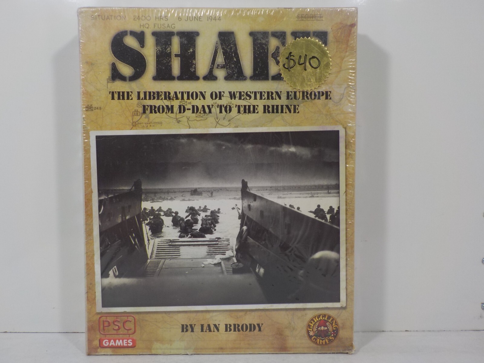 A327 SHAEF (Supreme Headquarters Allied Expeditionary Force) Board Game (A)