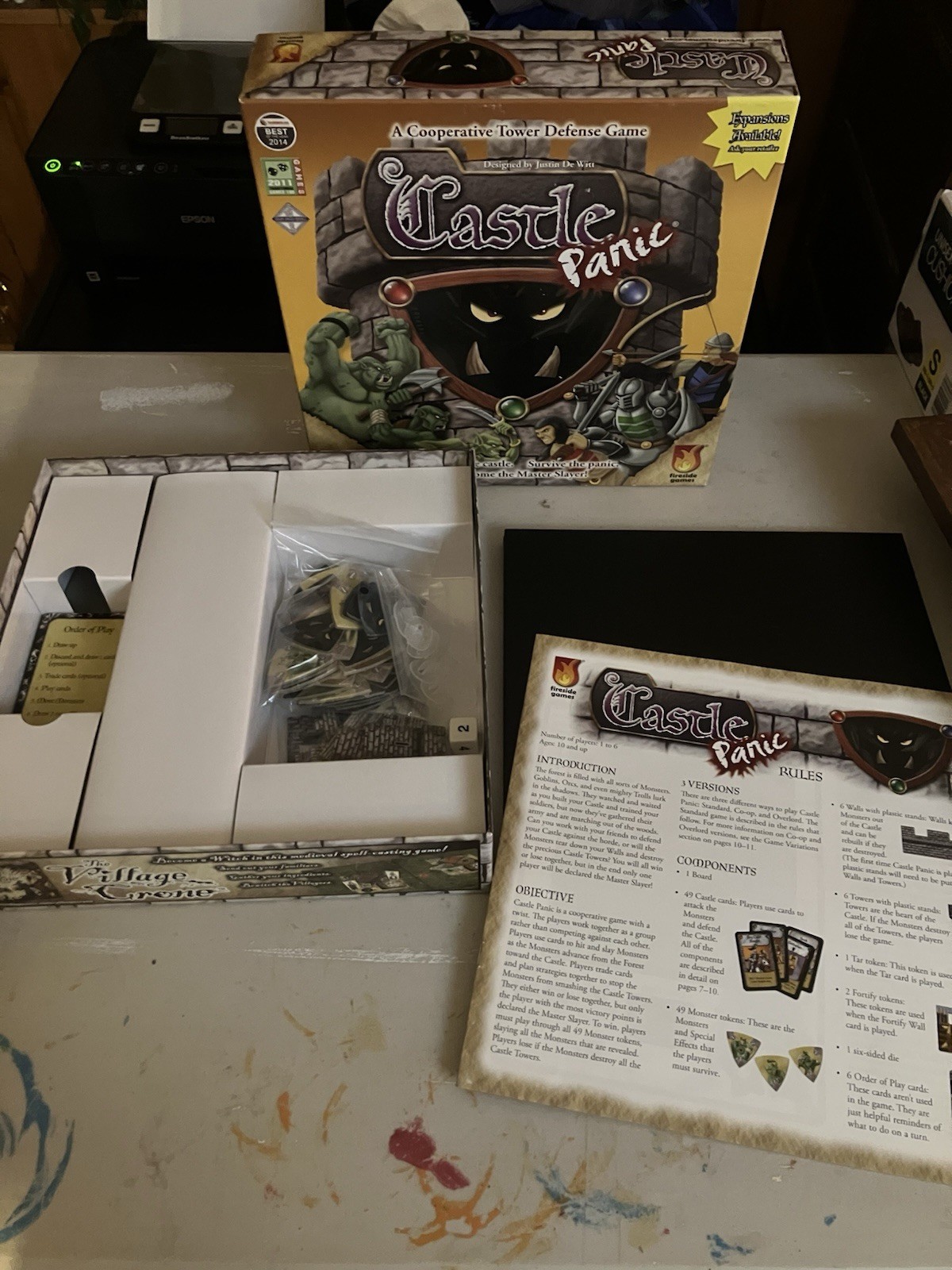Castle Panic + The Wizard’s Tower Expansion