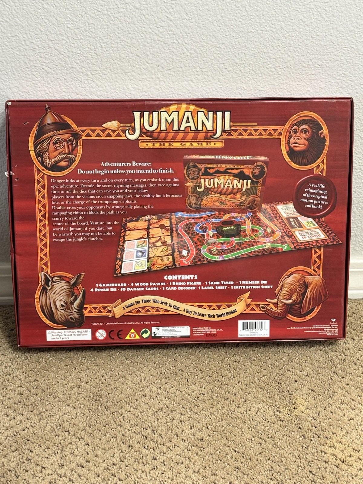 Jumanji Board Game – NEW SEALED