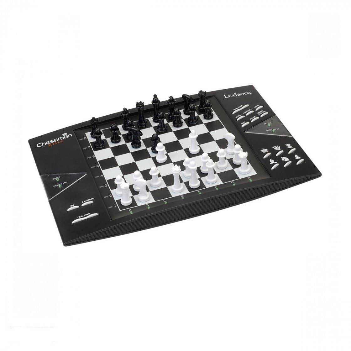 Lexibook, Chessman® Elite, Interactive Electronic Chess Game +, 64 Levels of