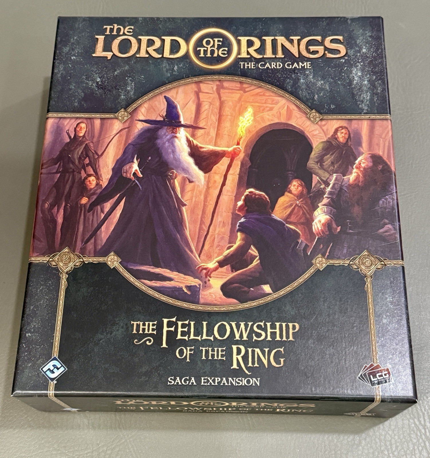 Lord of The Rings LCG Fellowship of The Ring + Two Towers Saga Expansion – MINT