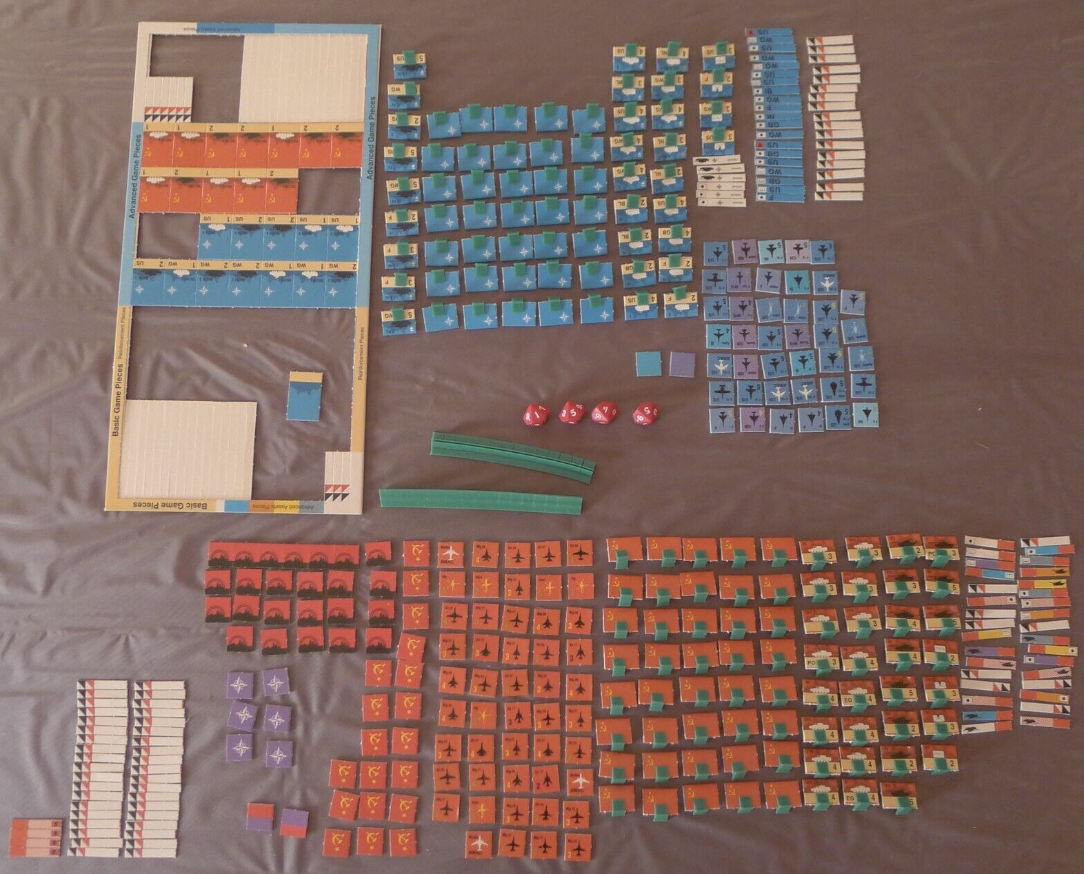 Red Storm Rising TSR Board Game 1989 – Previously Used