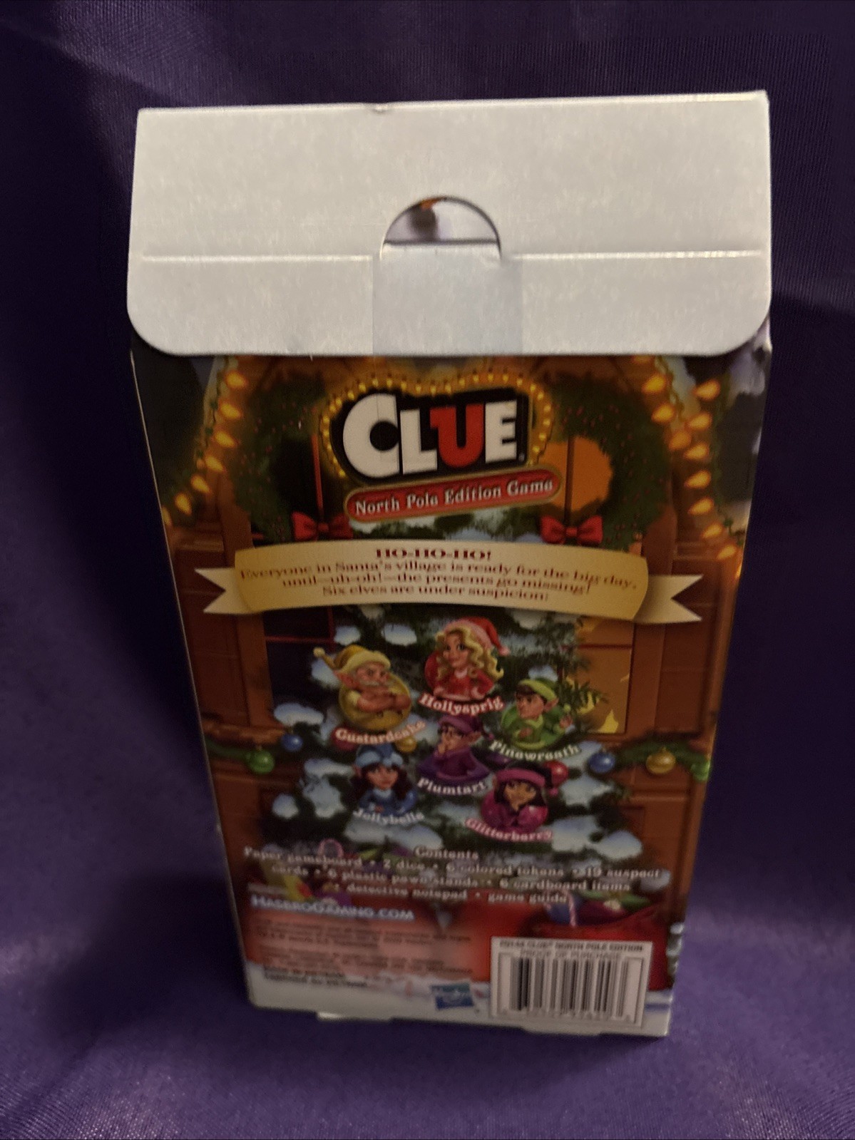 Hasbro Gaming Clue: North Pole Holiday Edition Board Game NEW