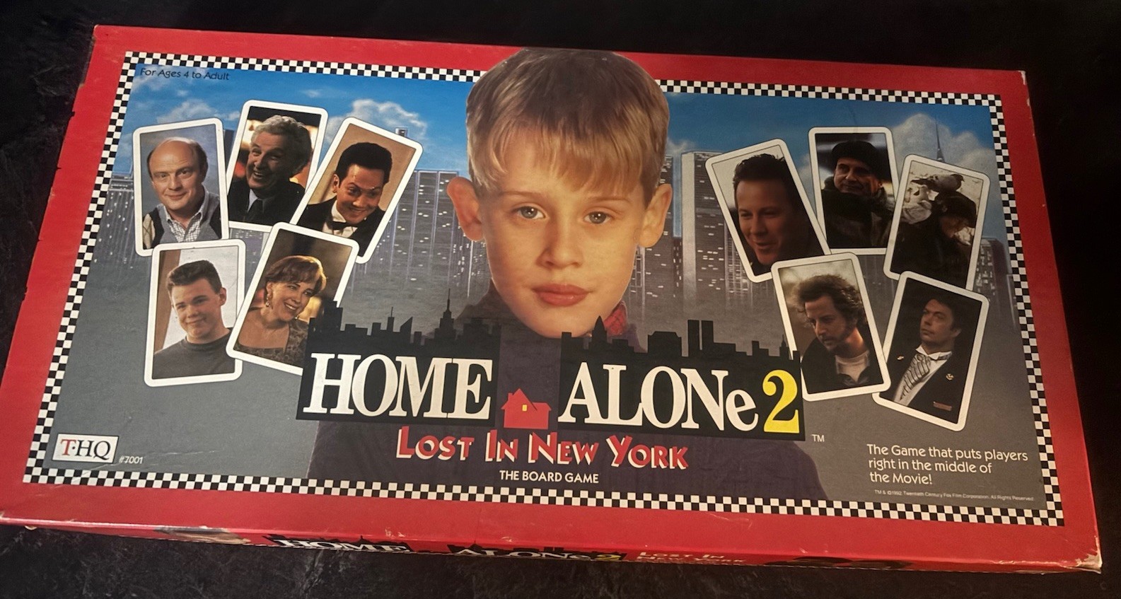 Home Alone 2: Lost in New York Vintage THQ Board Game From 1992