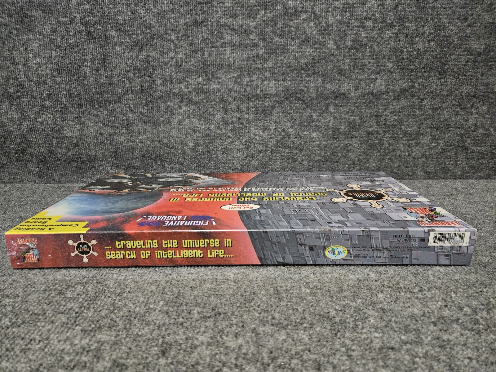 Learning Well ALIEN LANDING A Reading Comprehension Board Game