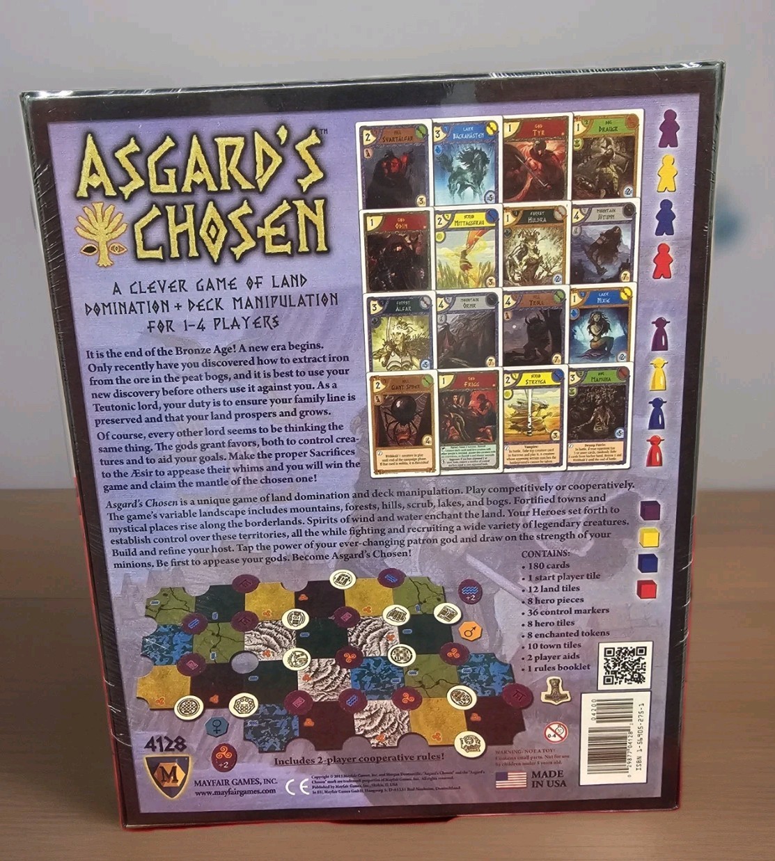 NEW *Asgard’s Chosen SEALED* Board Game MAYFAIR GAMES THOR 2013 1-4 Players