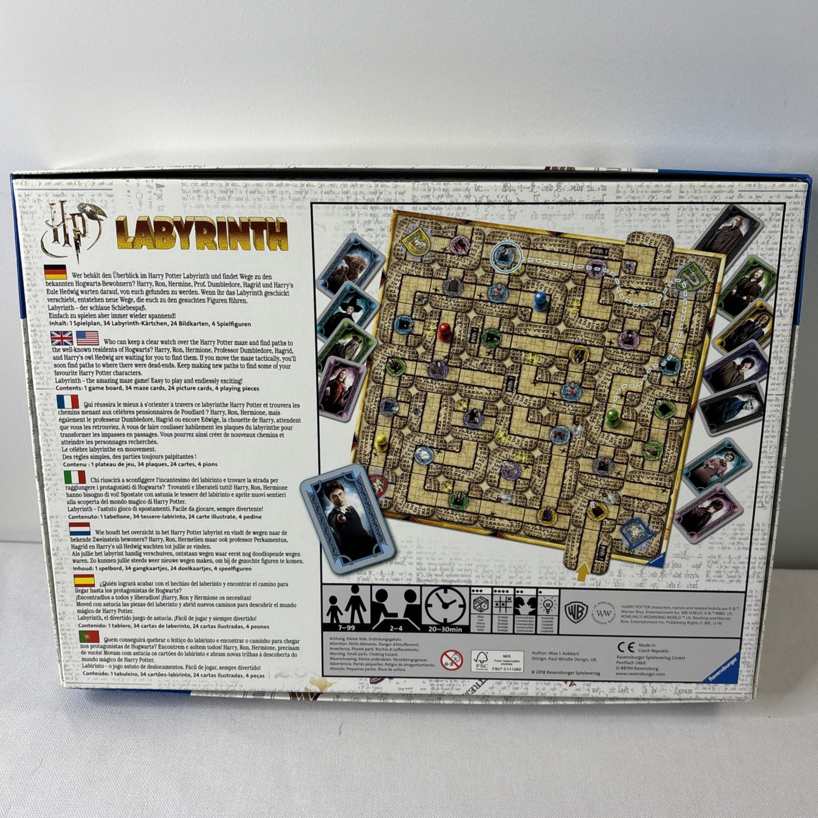 Ravensburger Harry Potter Labyrinth | Engaging Family Board Game | Ideal for Kid