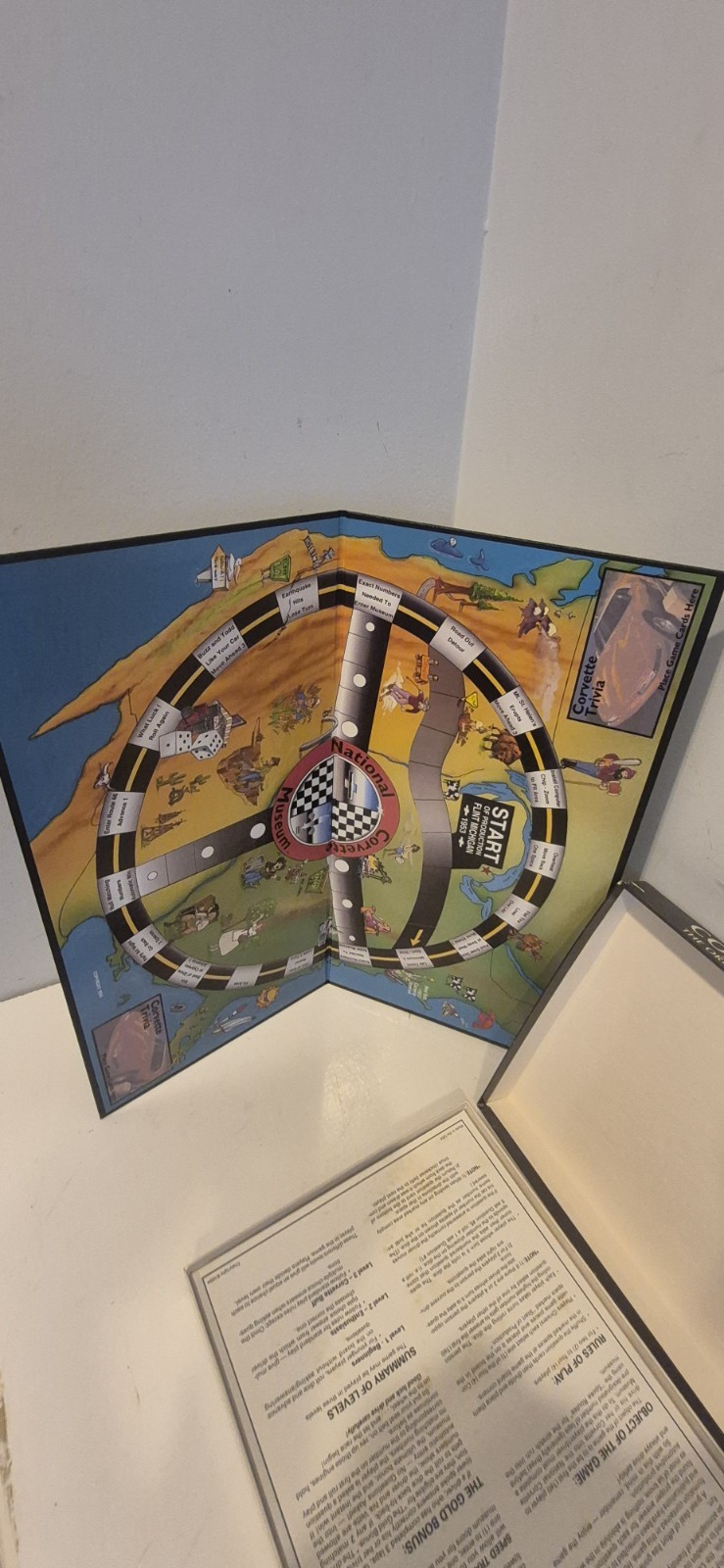 Vintage Corvette Trivia Quiz Game by National Corvette Museum 1994 The Original