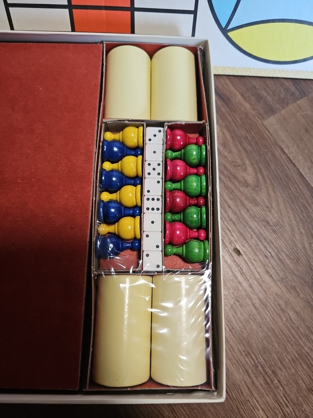 PARCHEESI DELUXE ED Milton Bradley USA Complete Family Board Game Night 1989 VTG