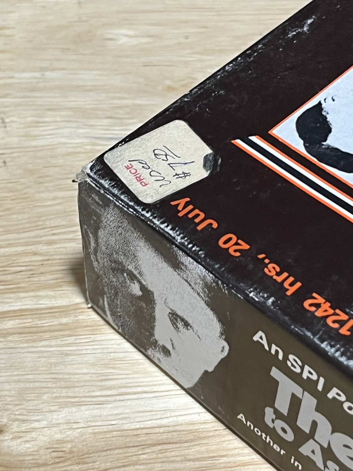 The Plot To Assassinate Hitler Board Game. SPI. Complete. KAS-1030.