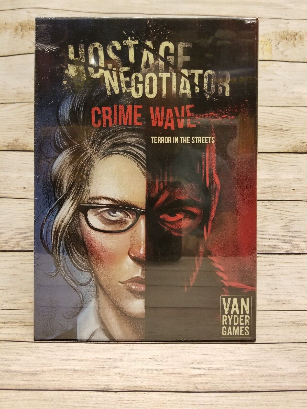 Hostage Negotiator Base + Crime Wave + Career Expansion + 12 Packs SEALED