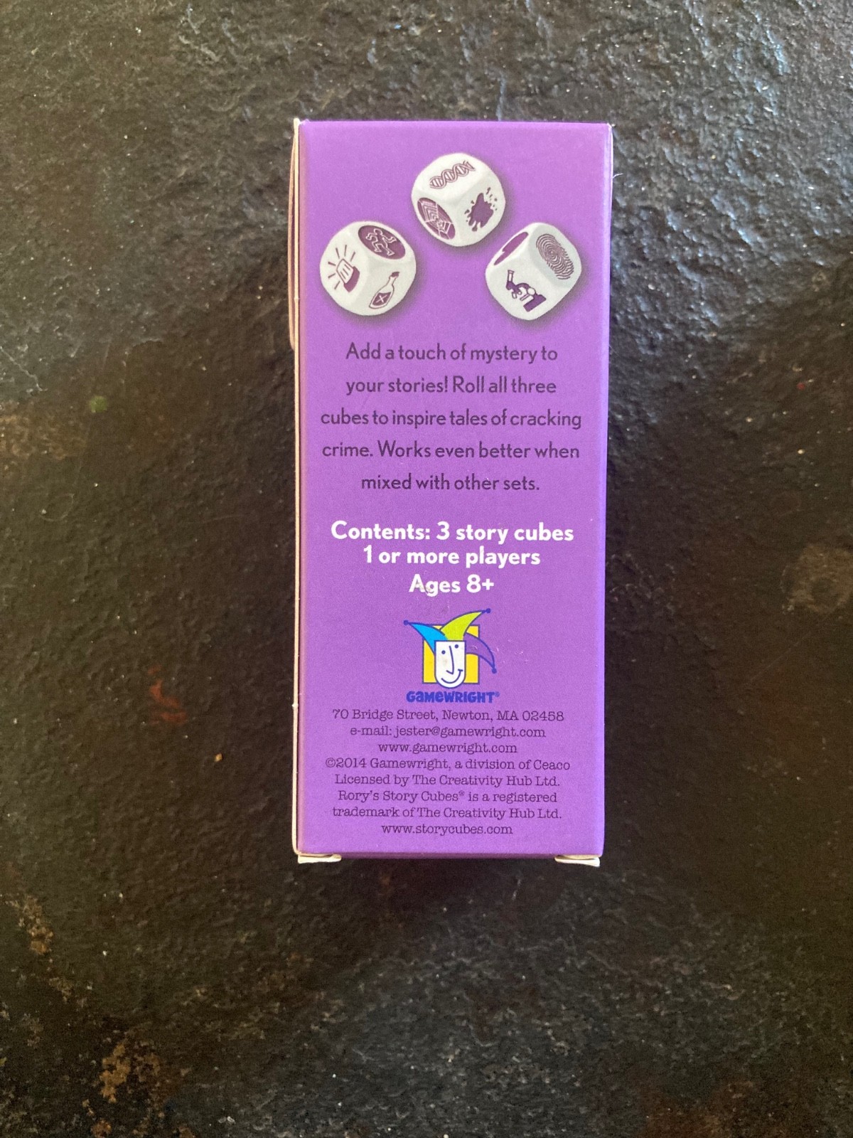 Rory’s Story Cubes Clues, Purple New