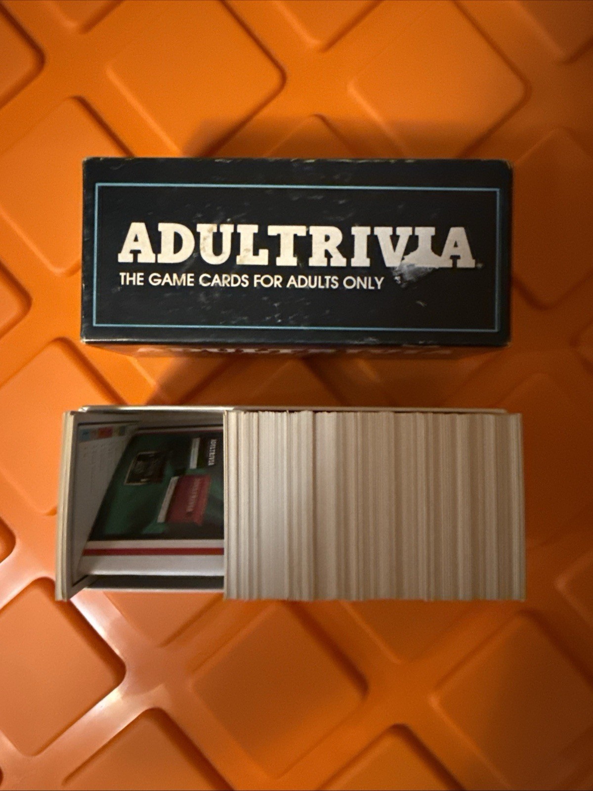 Adultrivia Vintage 1984 Adult Humor Trivia Party Game Mature Sex Card Game 17+