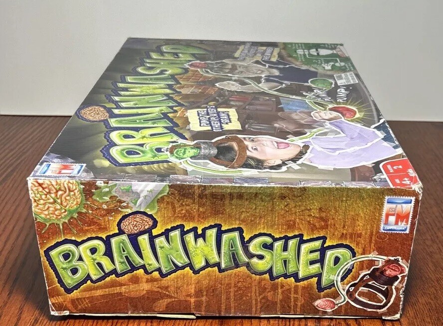 Fotorama Rare, Vtg. Brainwashed Skill And Action Game, Complete