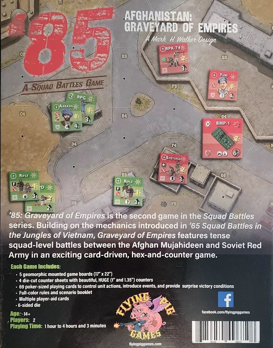 Flying Pig Games ’85 Afghanistan: Graveyard Of Empires NISW Fast Shipping