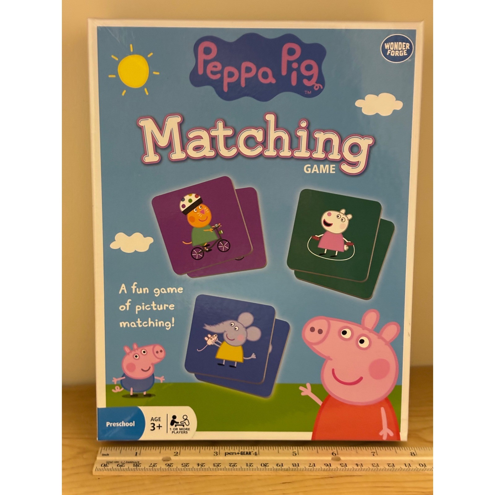 Wonder Forge Peppa Pig Matching Game Preschool Fun Picture Matching Activity