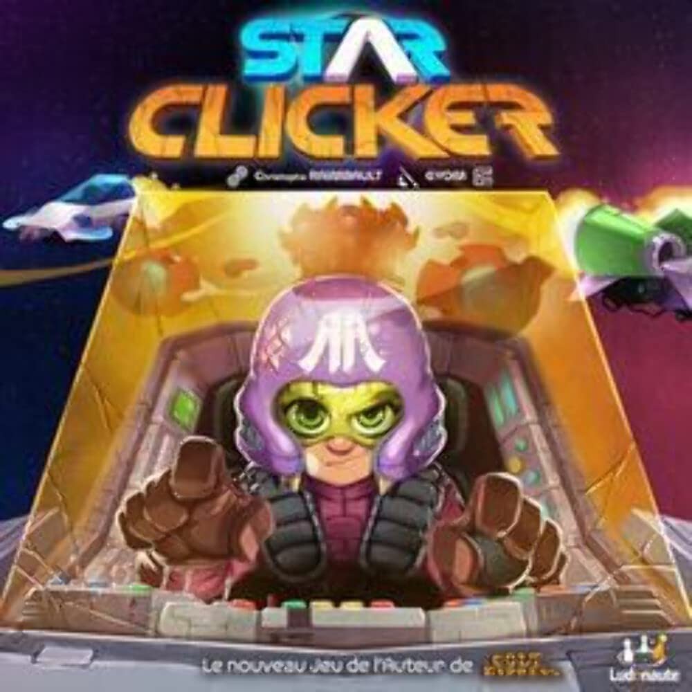 Star Clicker Board Game – Save Your Planet from Alien Invasion in this