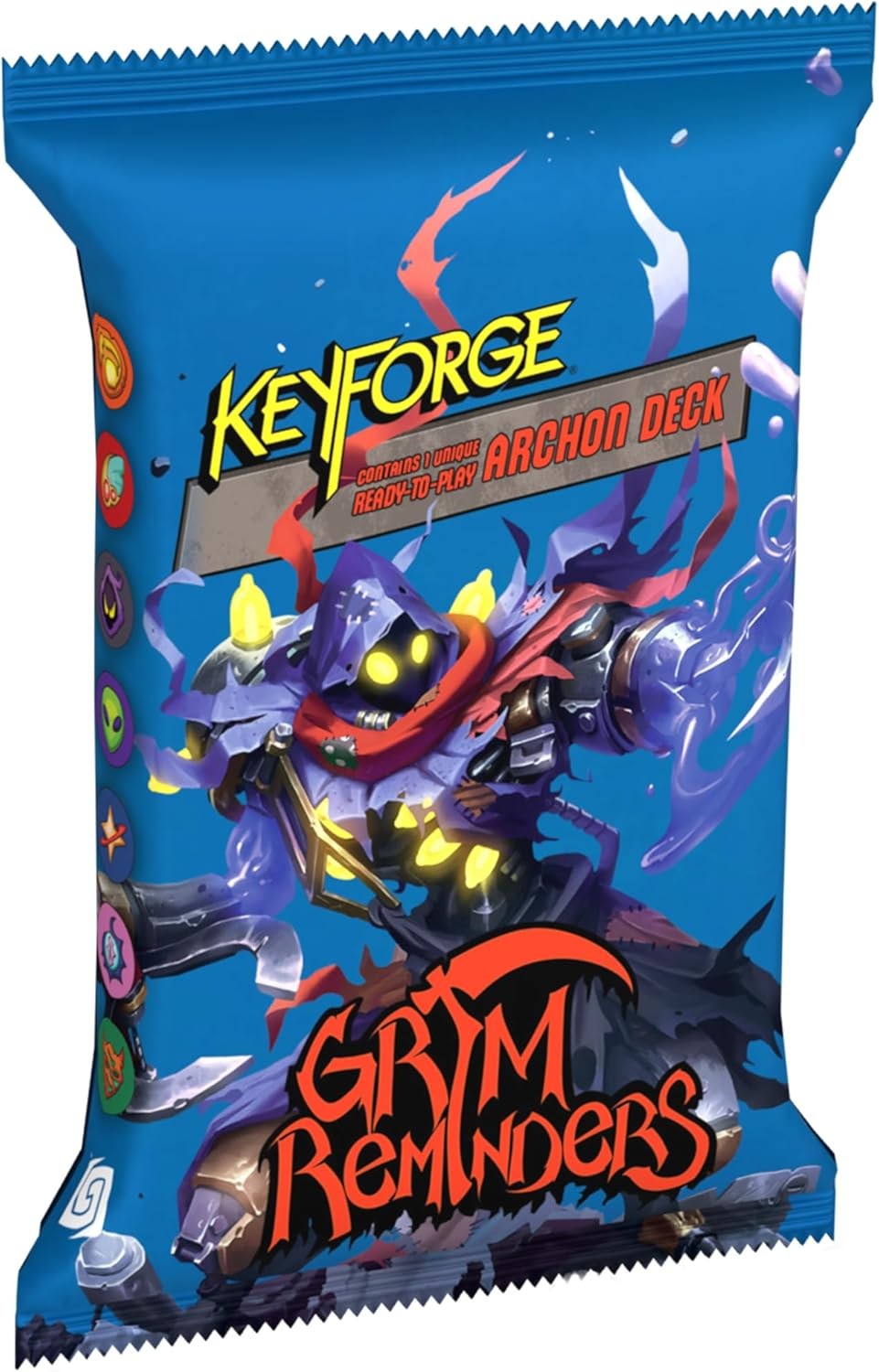 Ghost Galaxy KeyForge: Grim Reminders Archon Deck Display – 12 Unique Decks, Int