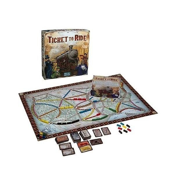 Days of Wonder Ticket To Ride Board Game Alan R Moon Train Adventure Sealed
