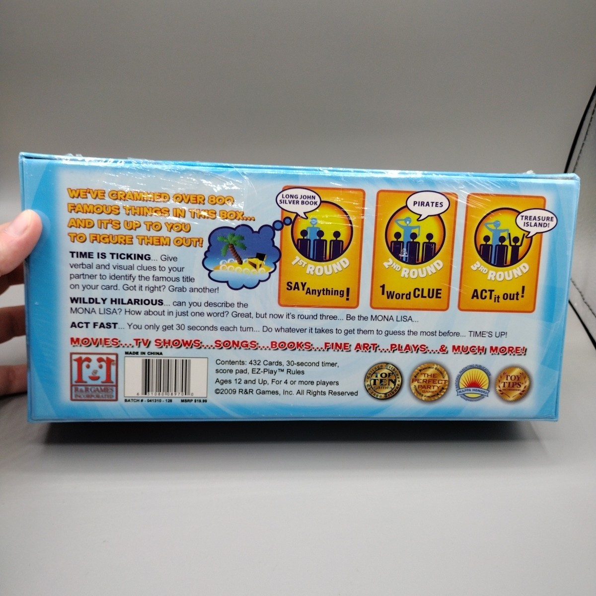 Time’s Up! Title Recall R&R Board Games the Fast-Paced Guess-What-I-Am Game 2009