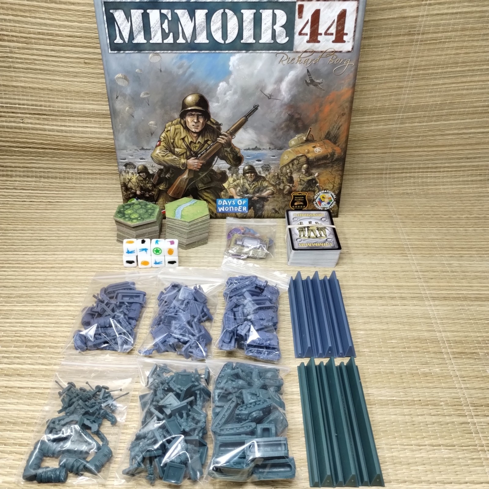 Memoir ’44 Board Game Days of Wonder Richard Borg 2006 Military 100% Complete