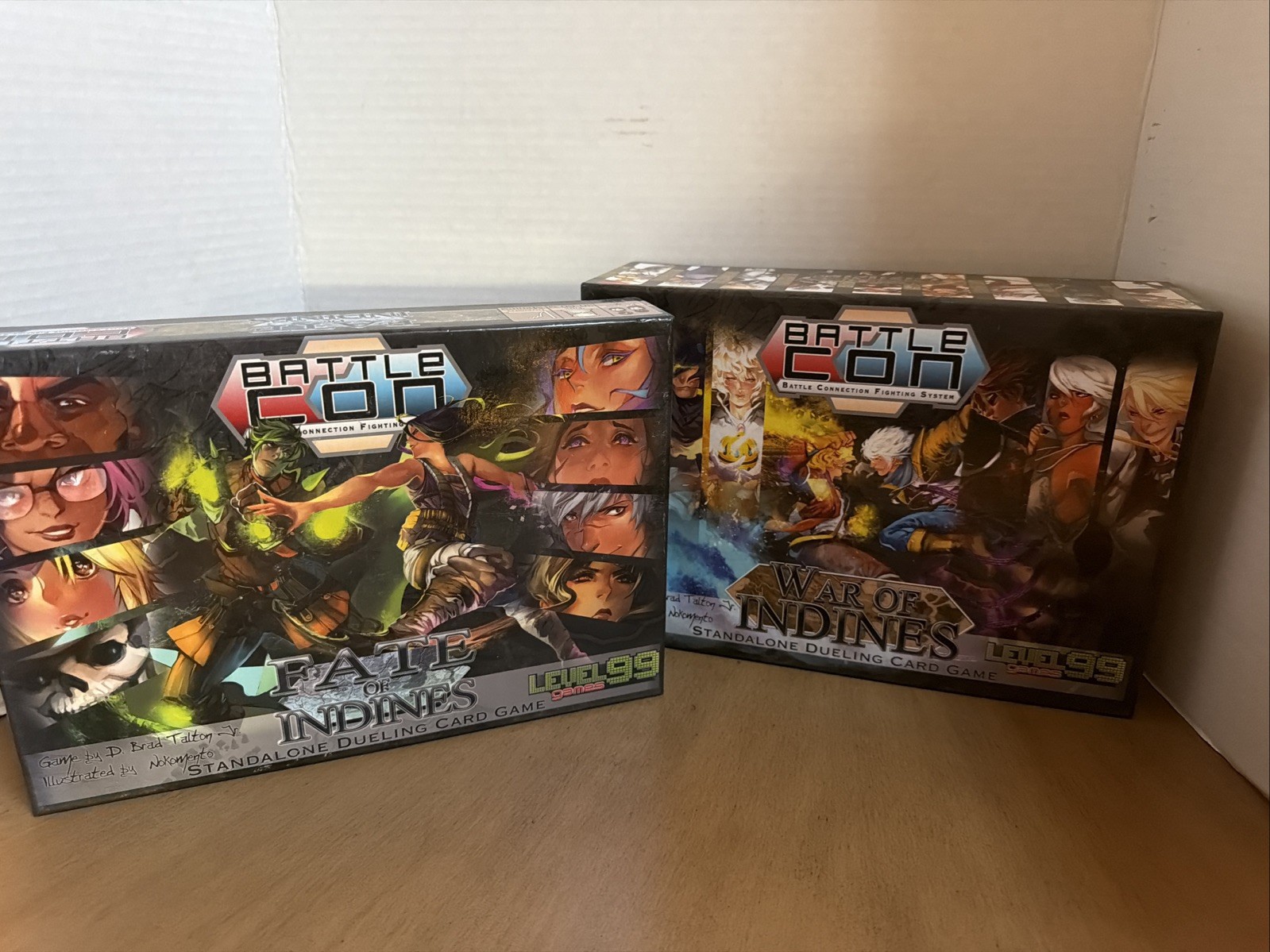 War of Indines Battle Con Dueling Card Game & Faith Of Indines Level 99 Games