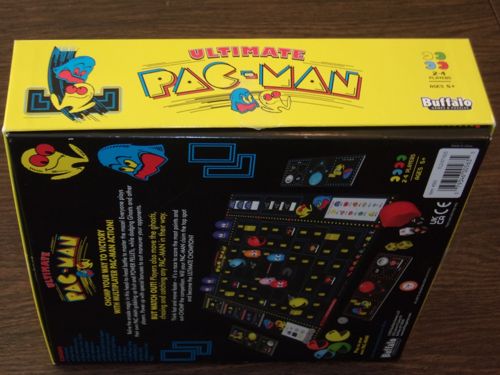 Ultimate PAC-MAN Board Game Retro Arcade Classic By Buffalo Games and Puzzles