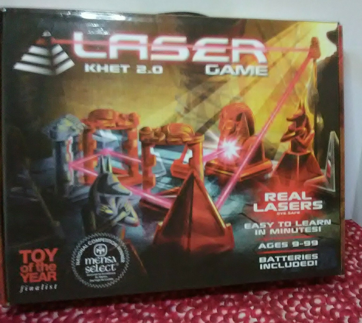 Laser Khet 2.0 Game 2012 Mensa Select Toy of the Year Finalist
