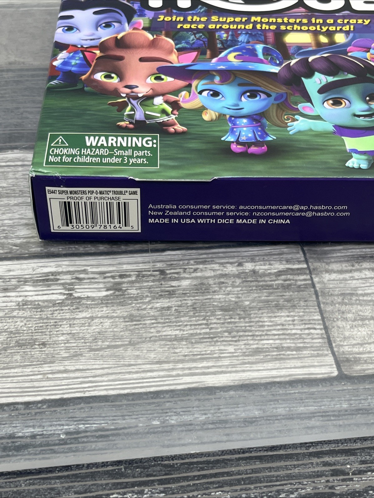 Hasbro Games Trouble: Netflix Super Monsters Edition Board Game. {81}