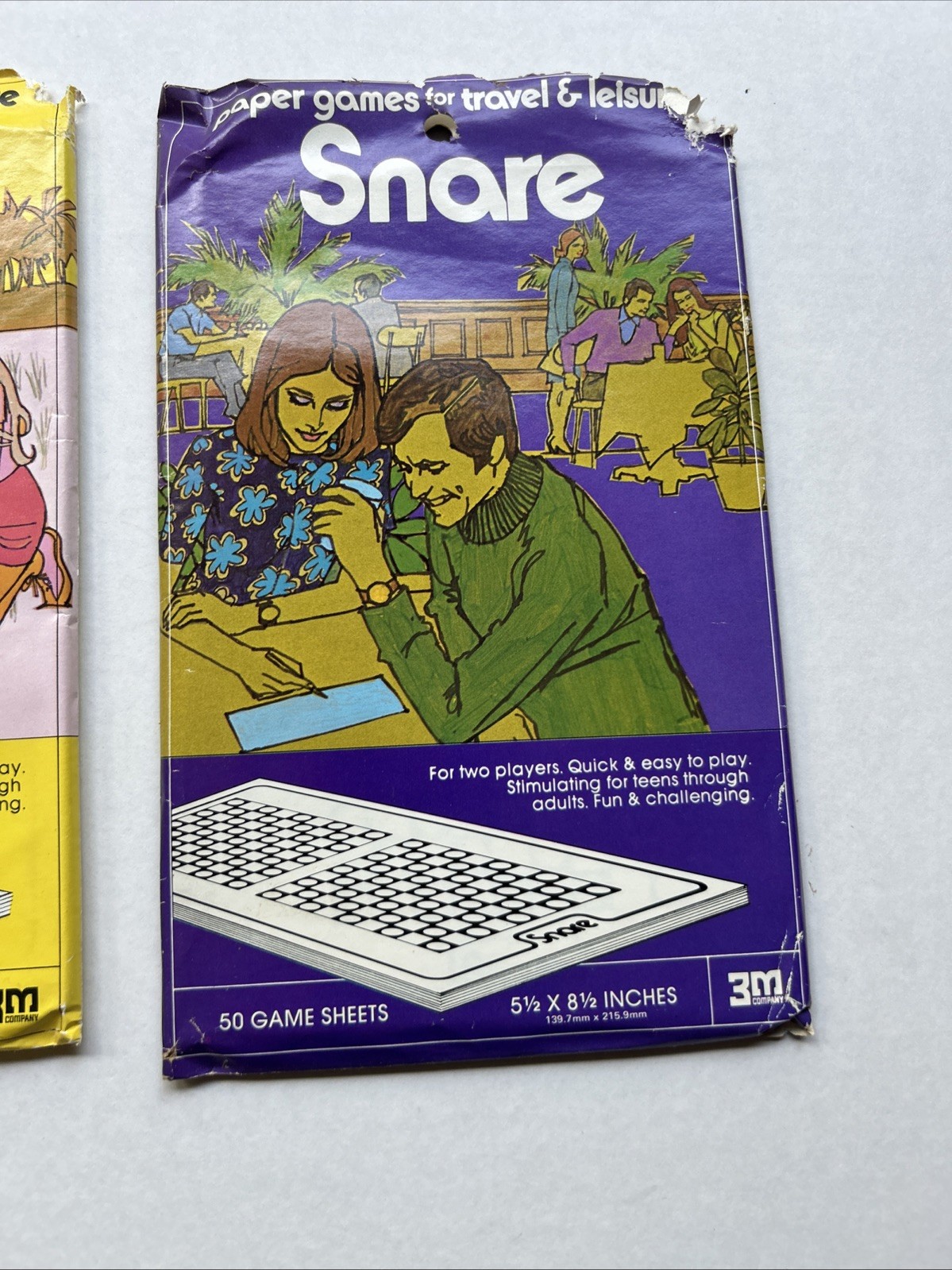 3M Paper Games-1974 NOS UNOPENED Qty=9