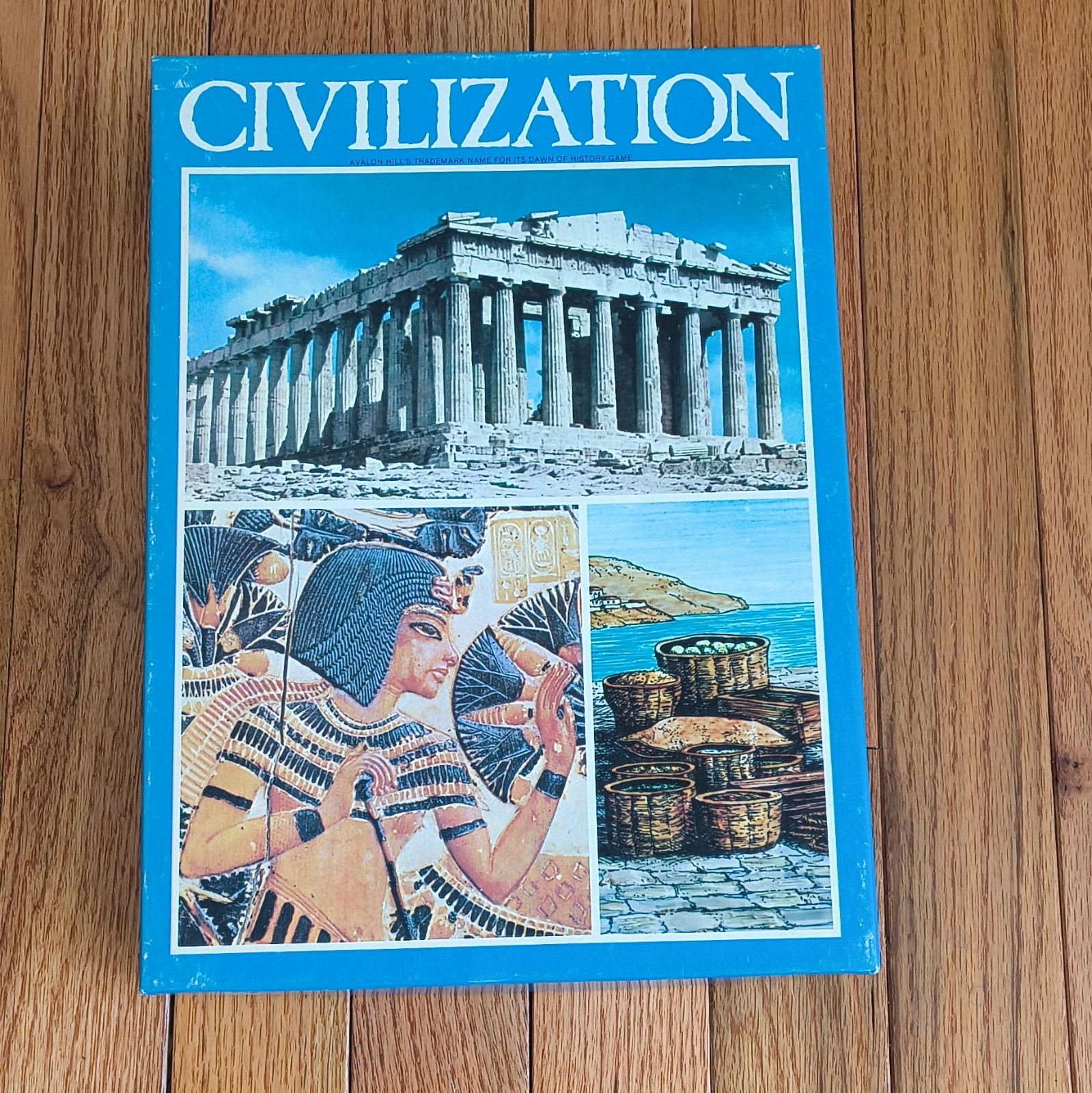 The Avalon Hill Game Co. Civilization Bookcase Strategy Board Game 1981 MPN 837