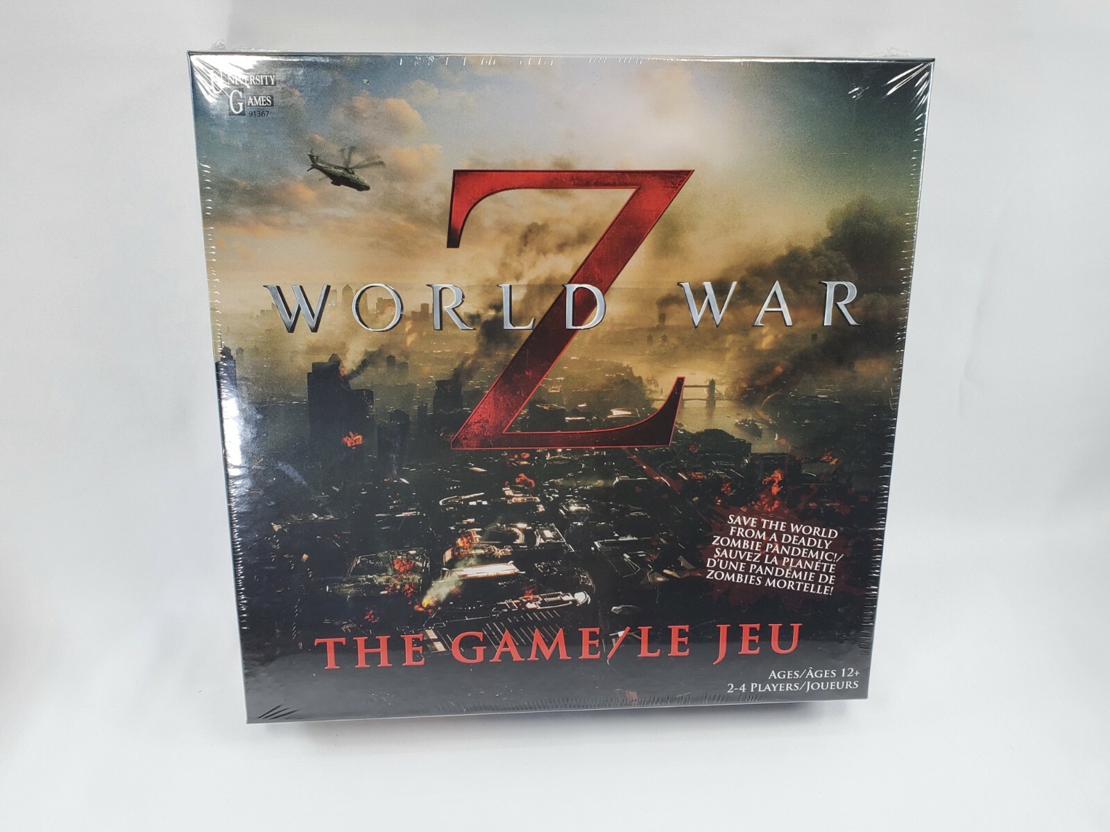 World War Z: The Game (English and French Edition) Board Game New Sealed!