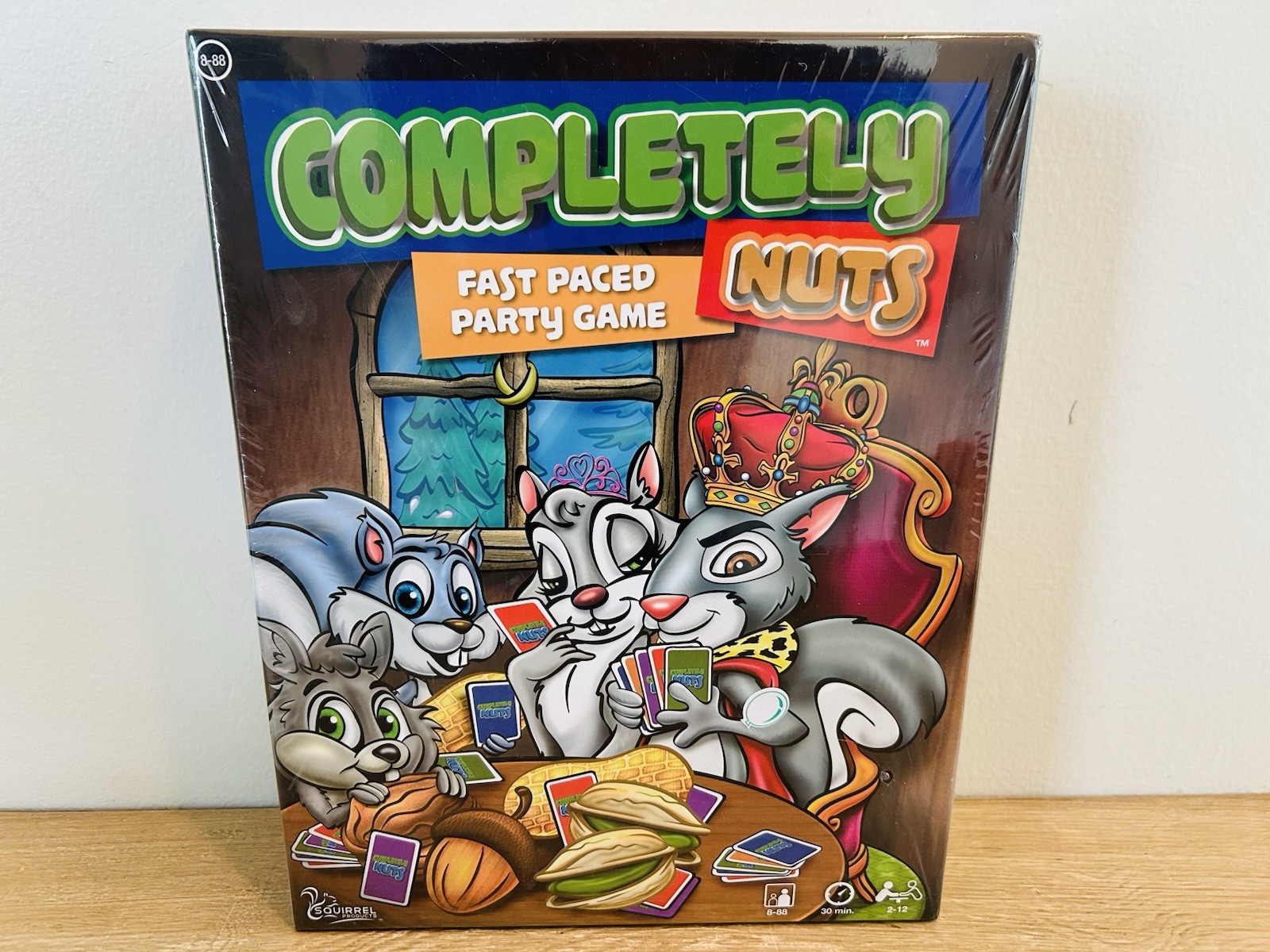Completely Nuts Game, Fast Paced Party Game. Brand New Sealed!! Great Gift