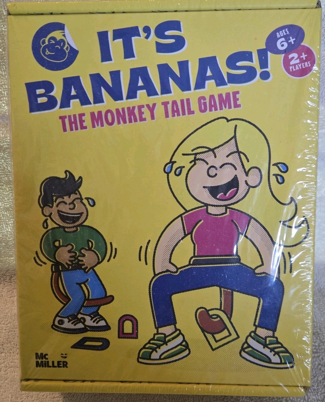 It’s Bananas! The Monkey Tail Game McMiller Party Family Fun Night New Seale