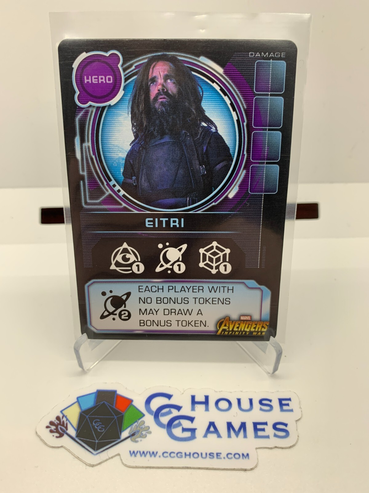 Avengers Infinity Thanos Rising Board Game Promo Asset Card – Eitri *CCGHouse*