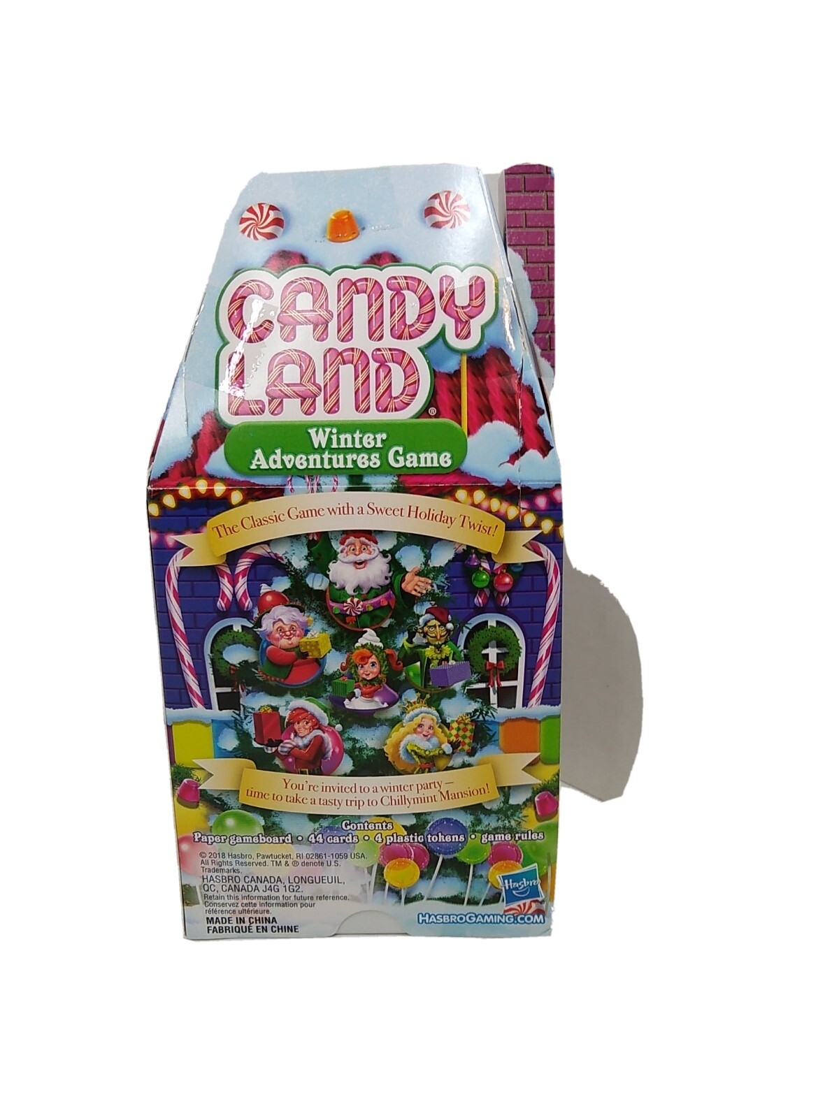 Candyland Winter Adventures Table Top Game New Hasbro Gaming Box may vary