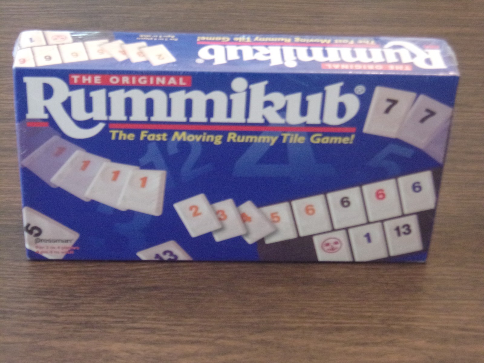 NIB 1997 The Original Rummikub The Fast Moving Rummy Tile Game by Pressman