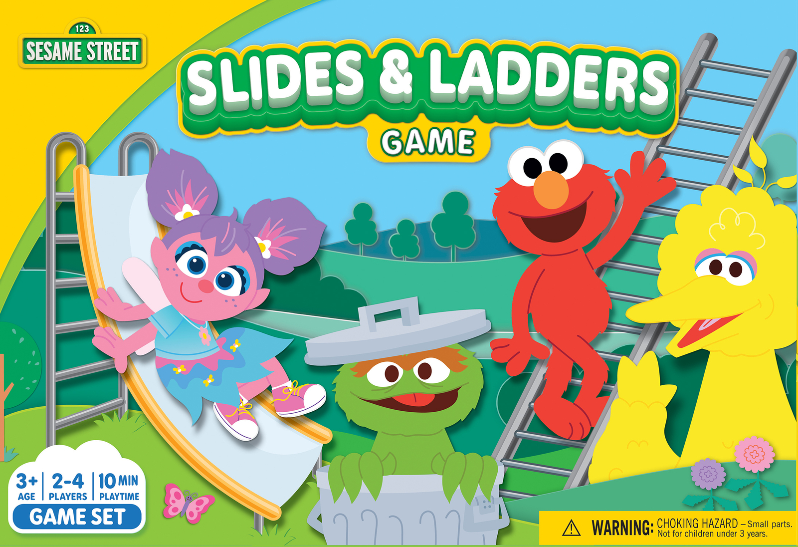 MasterPieces – Sesame Street – Officially Licensed Slides & Ladders Board Game