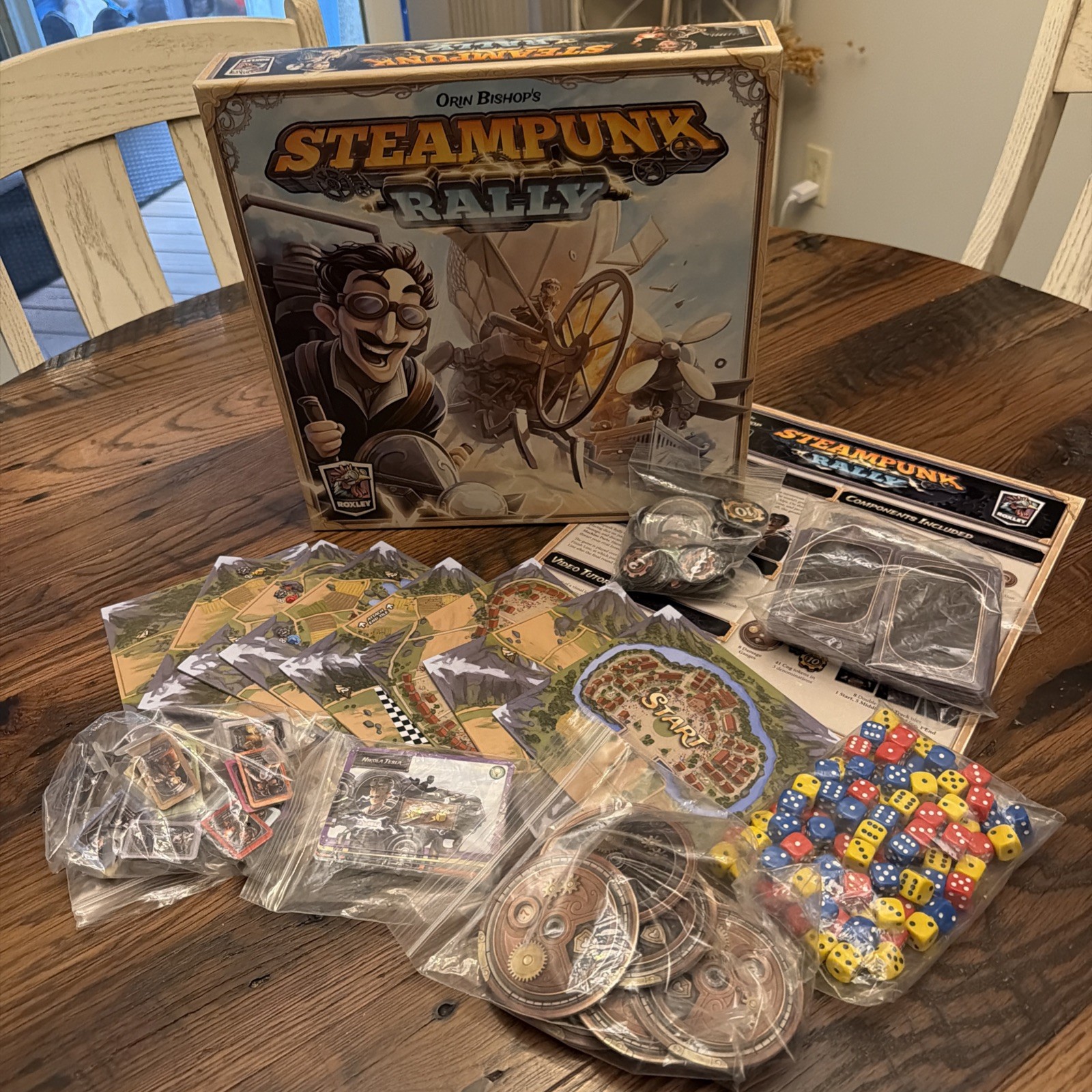 Steampunk Rally: Second Edition board game – 100% complete