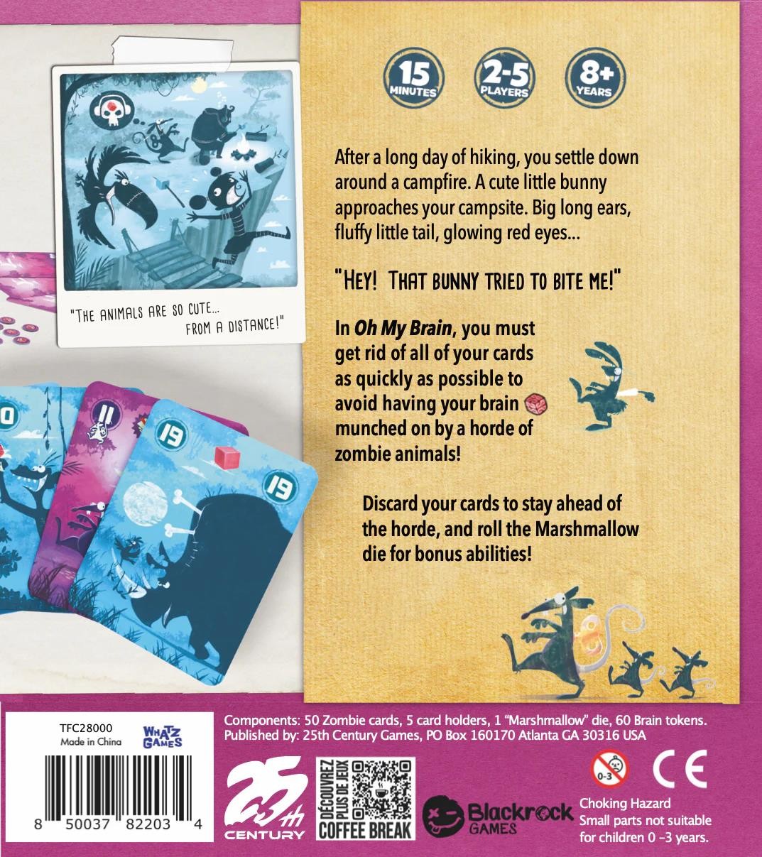 Oh My Brain by 25th Century Games – SEALED