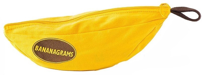 Bananagrams Game Crossword Word Play Complete 144 Pieces Zip Bag & Original Tag