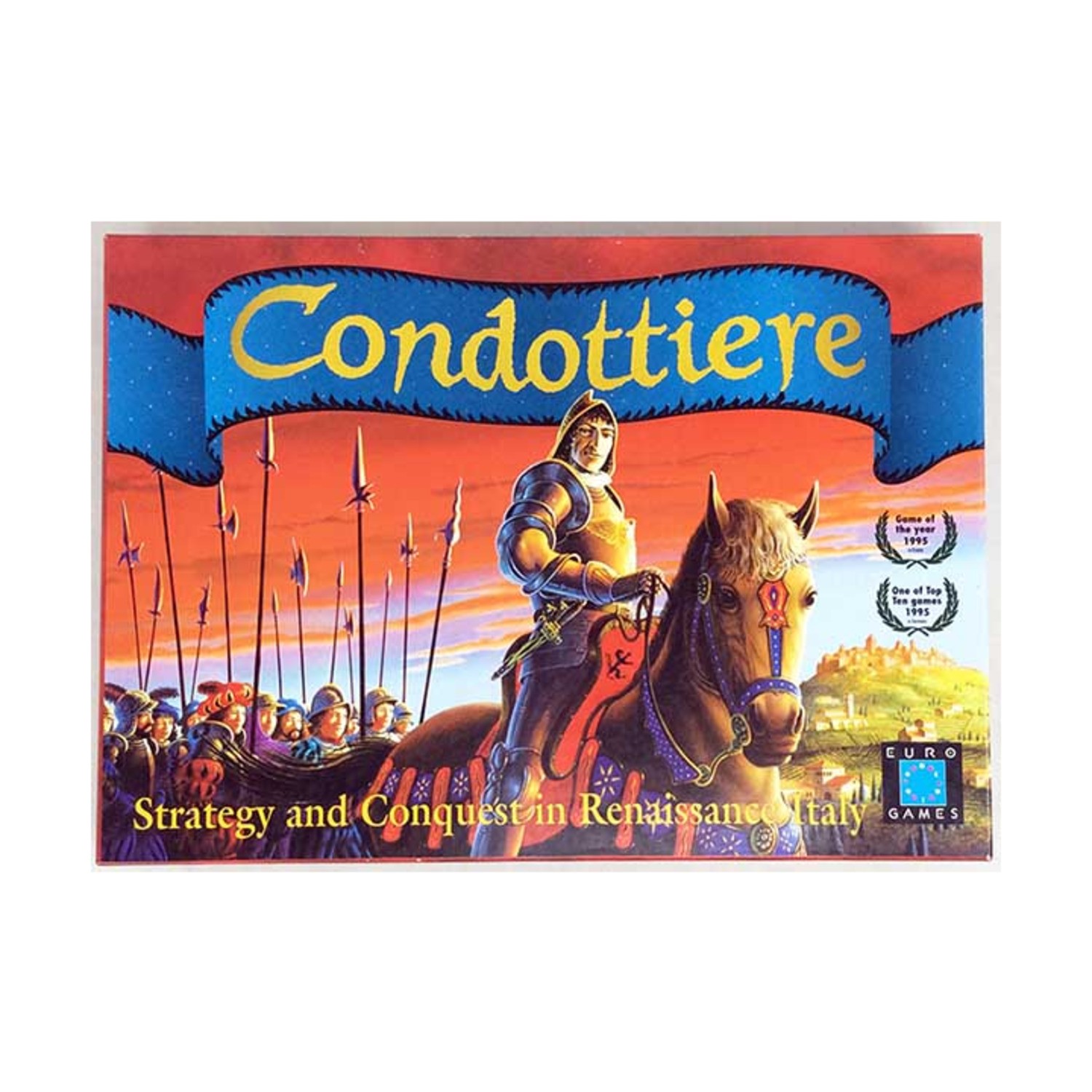 Eurogames Boardgame Condottiere (English-Only Ed) Box Fair/EX