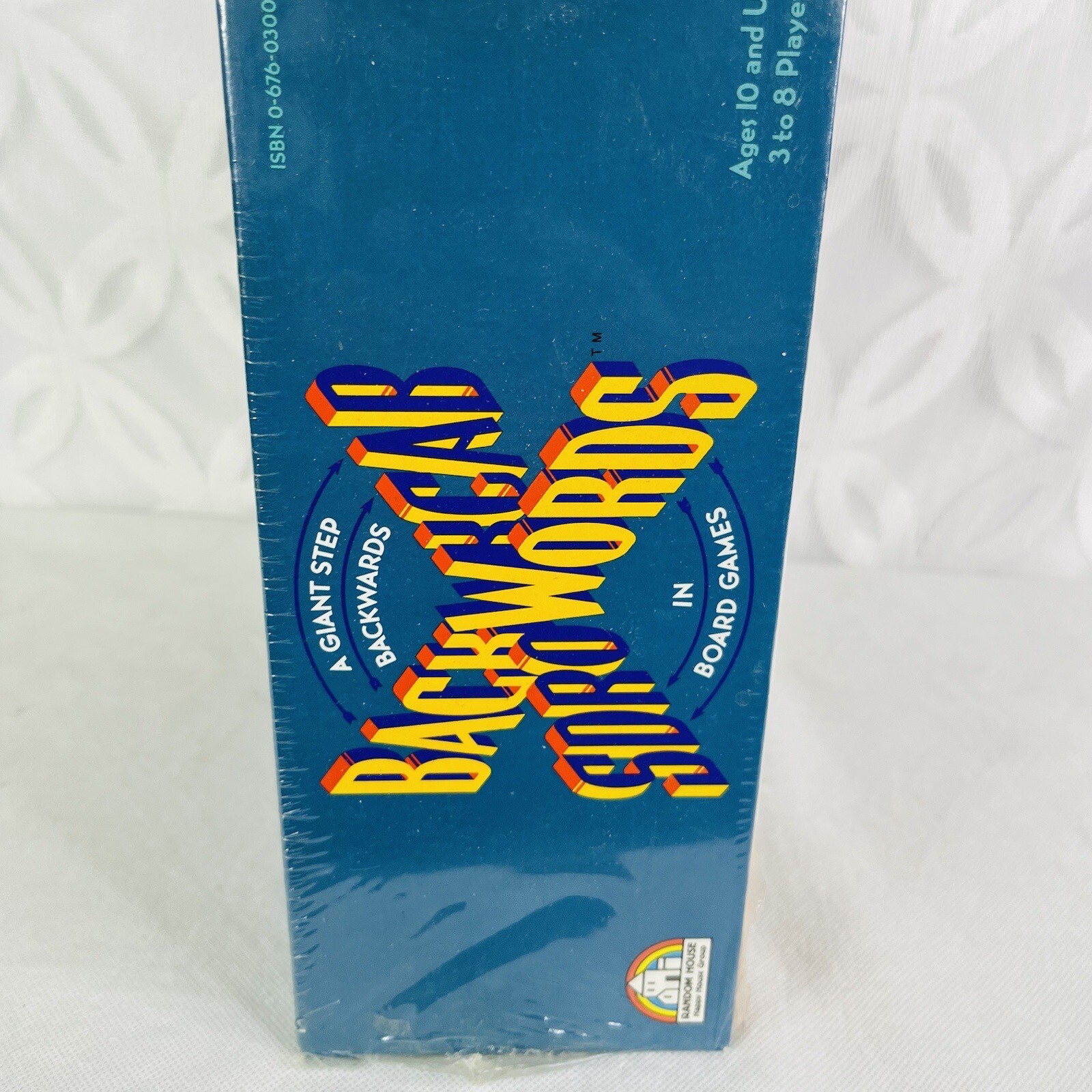Random House “Backwords” Board Game New Sealed 3-8 Players Reverse English