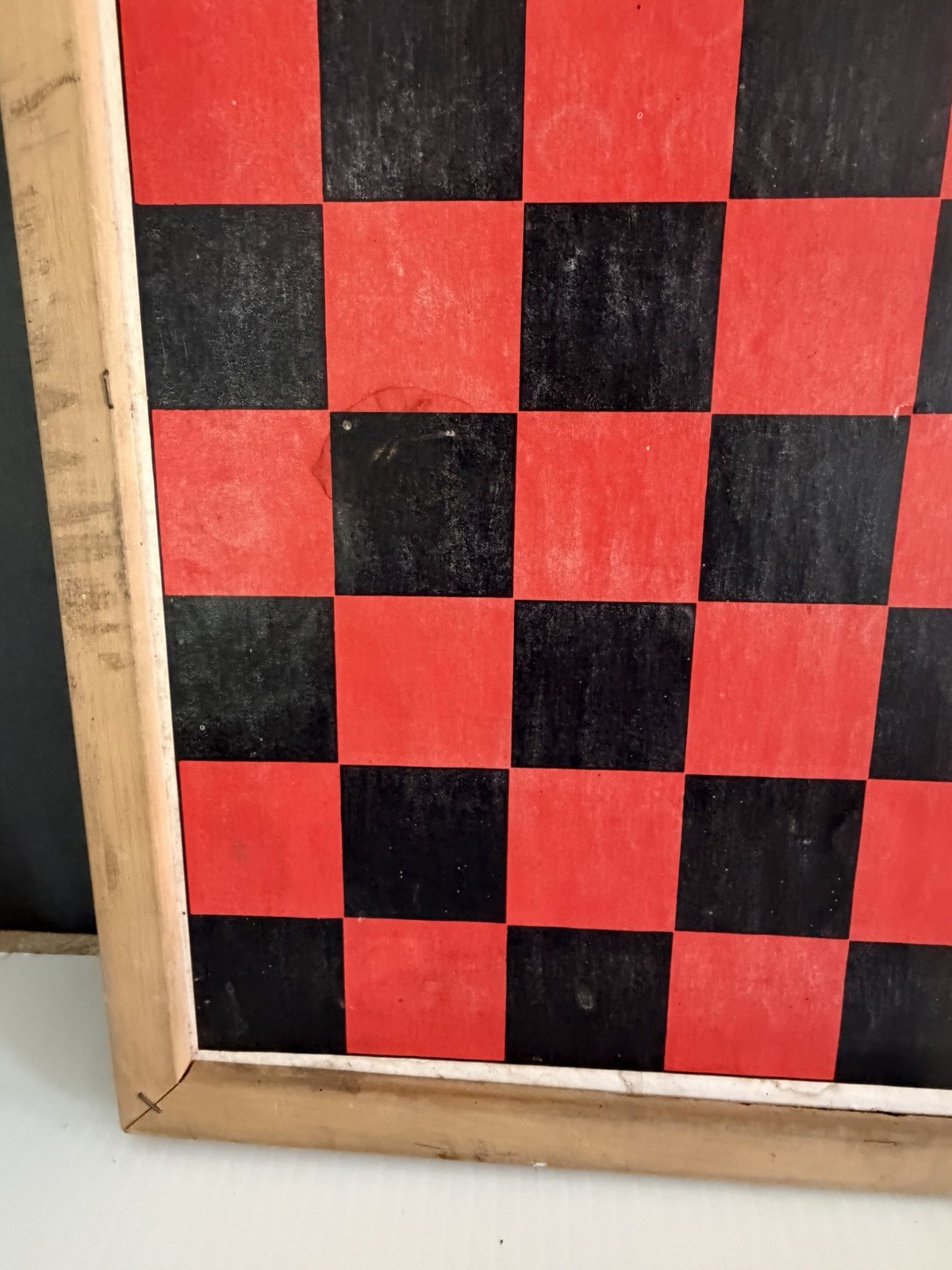 Vintage Creative Ideas Inc. WA HOO Marble Board Game, Board Only Reversible Flaw