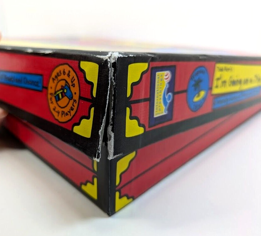 Todd Parr I’m Going on a Trip Board Game Worldly Travel 2000 Complete RARE