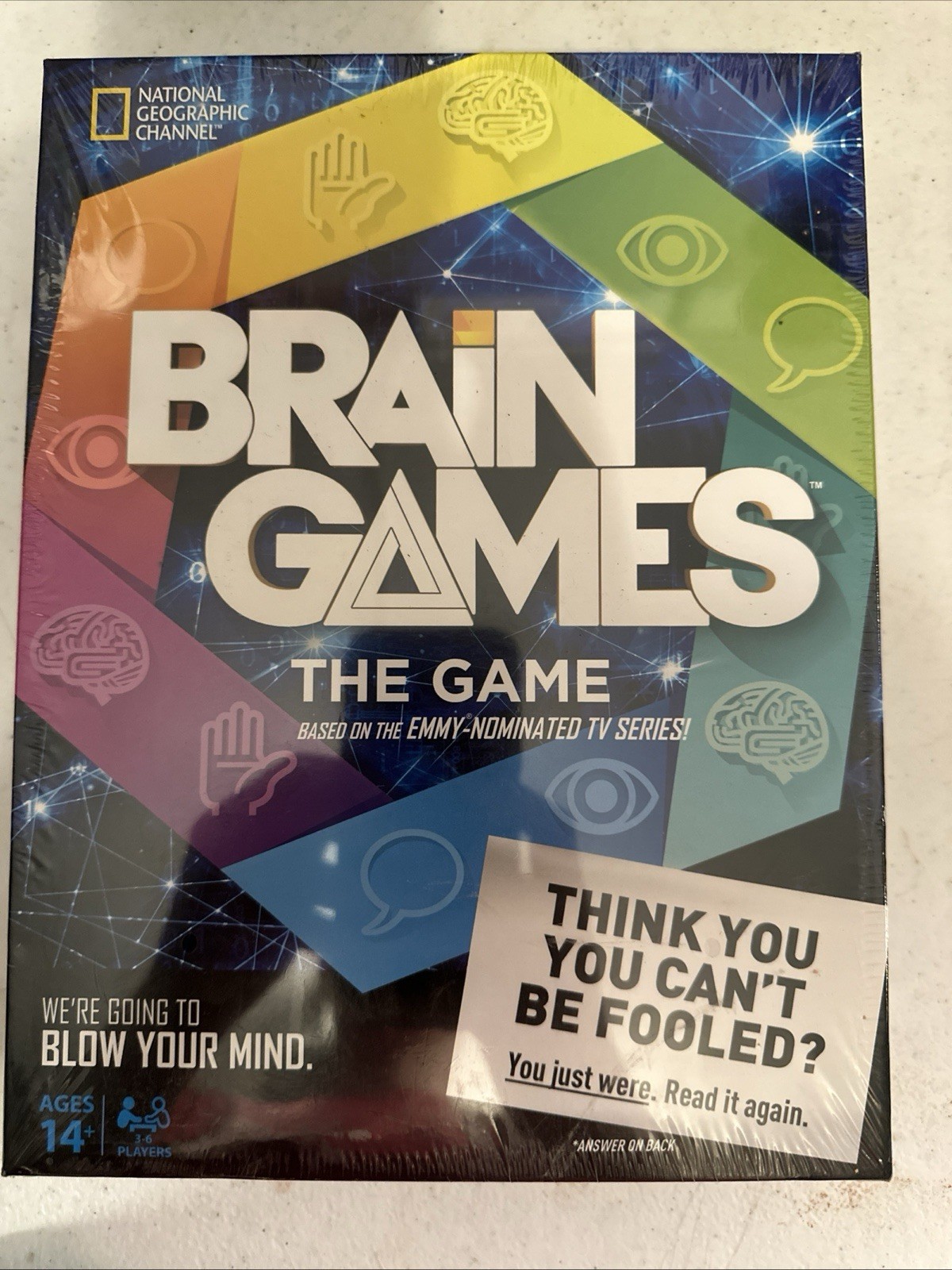 Brain Games-The Game-NEW SEALED Emmy Nominated National Geographic Channel