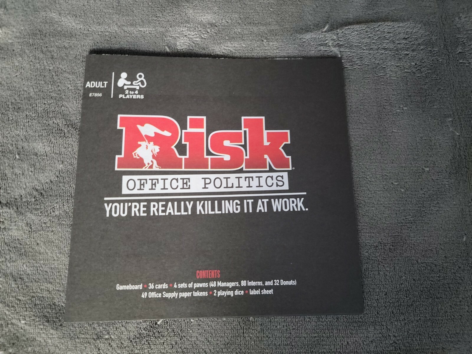 2018 Hasbro Australia New Zealand Risk Office Politics Board Game New