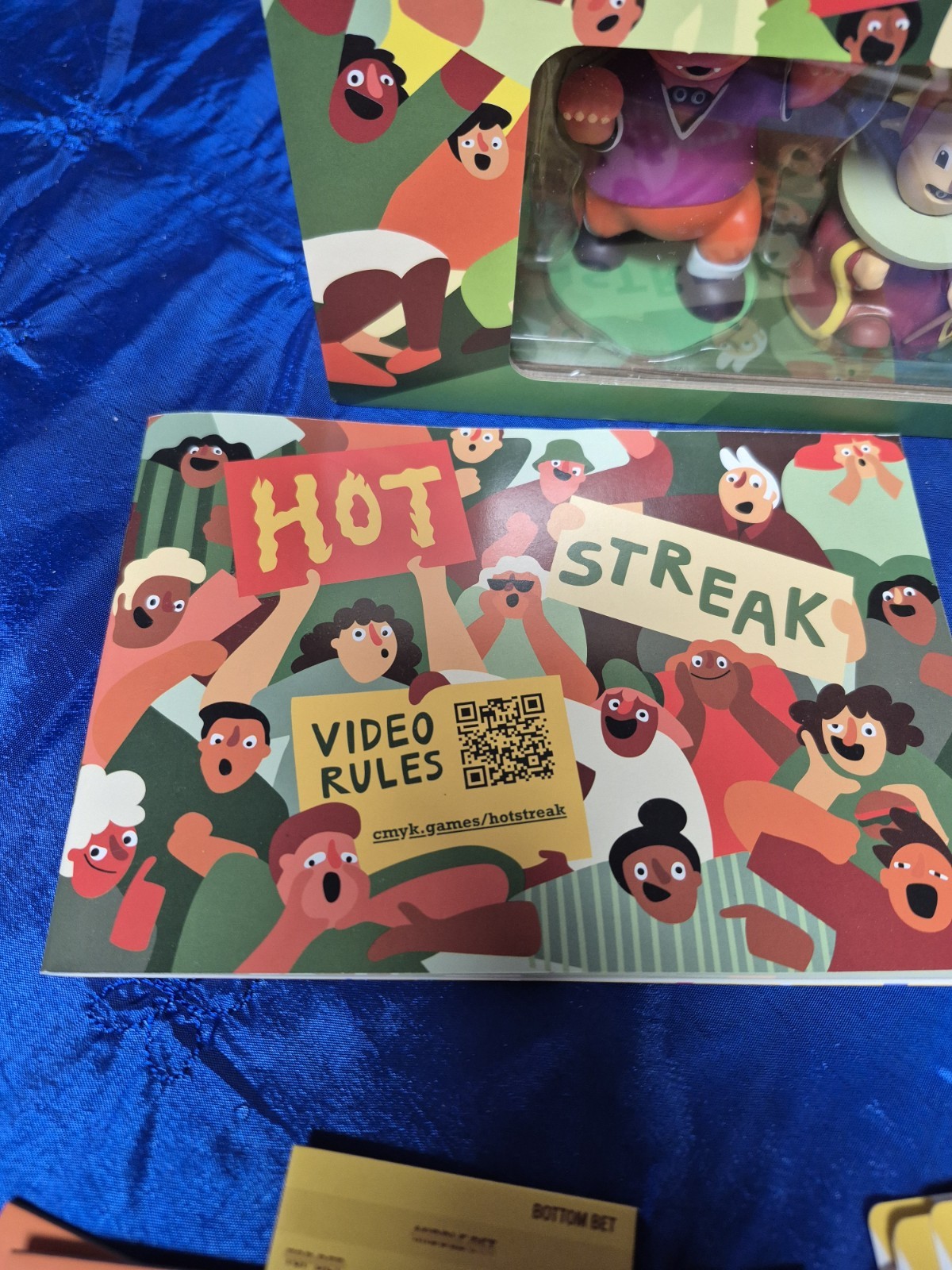 Hot Streak Party Board Game Racing Betting Game By Jon Perry CMYK- New Open Box